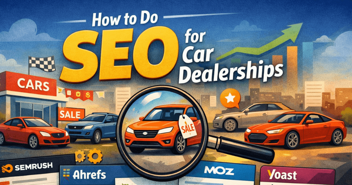 SEO for Car Dealerships: A No-Fluff Playbook