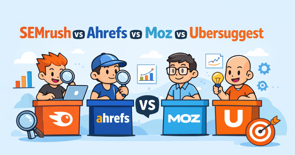SEMrush vs Ahrefs vs Moz vs Ubersuggest: Which SEO Tool Should You Actually Buy?