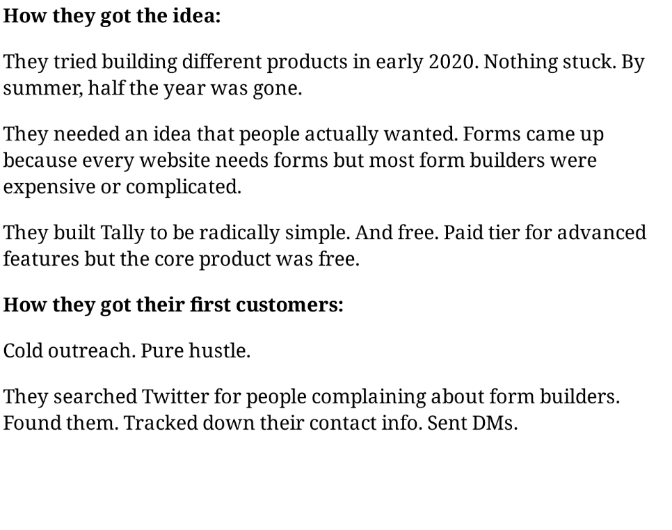 Startup case study 3